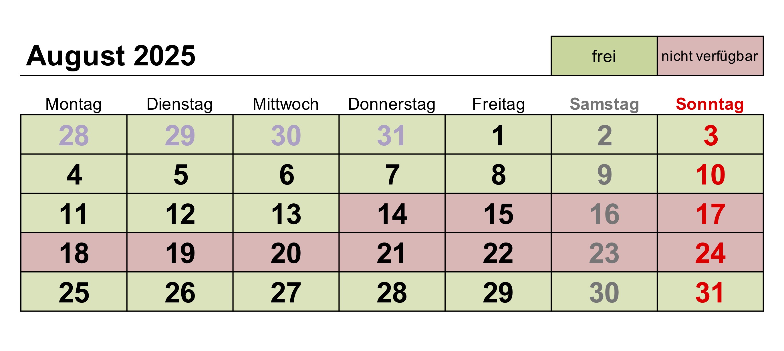 August